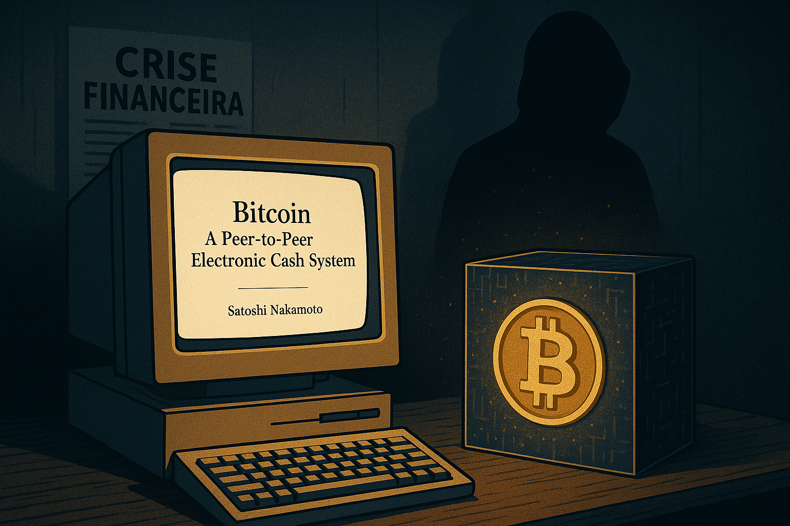 As criptomoedas transformaram o cenário financeiro global, mas você sabe como tudo isso começou ? Neste post, vamos voltar às origens e entender como nasceu a primeira criptomoeda e o que motivou sua criação.