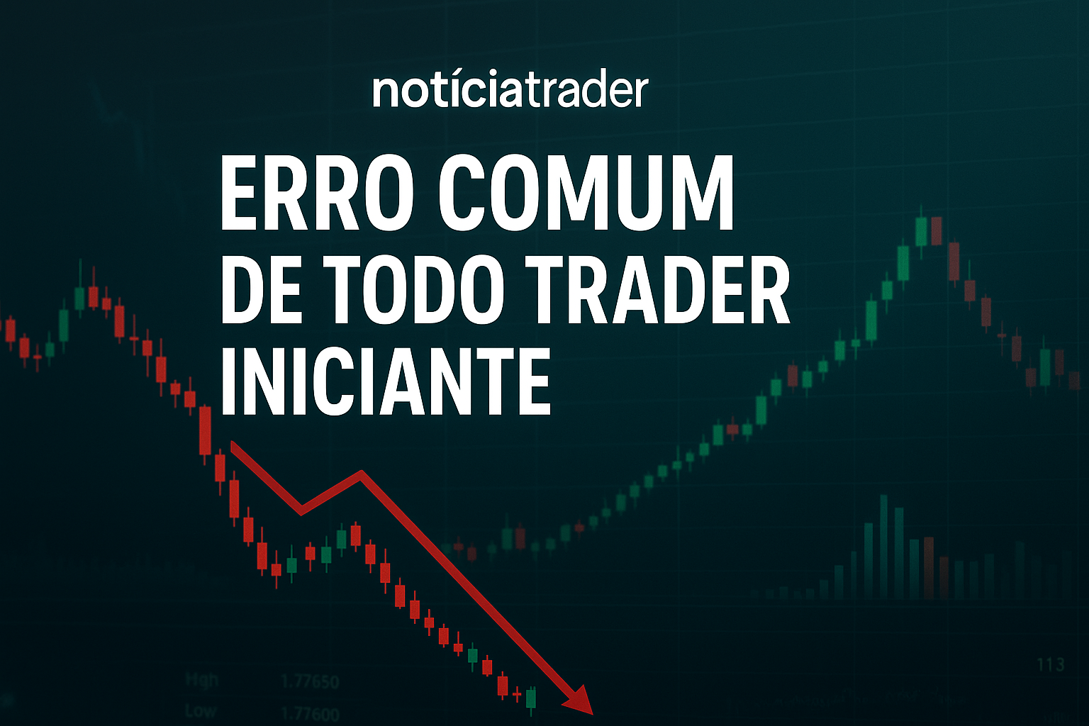 Erro comum de todo trader iniciante: Entrar em qualquer operação que “parece boa”